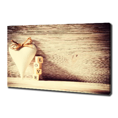 Quadro su tela Amore