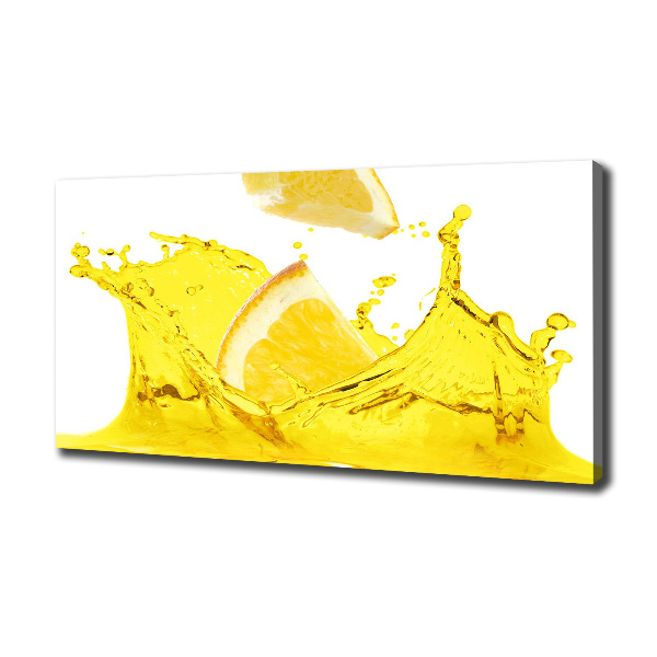 Quadro su tela Fette di limone