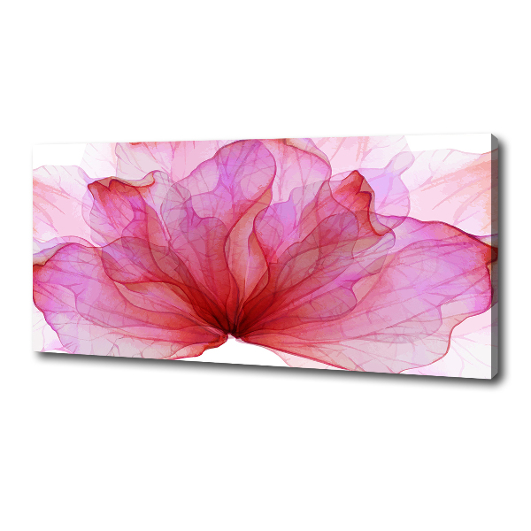 Quadro stampa su tela Fiore rosa