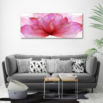 Quadro stampa su tela Fiore rosa