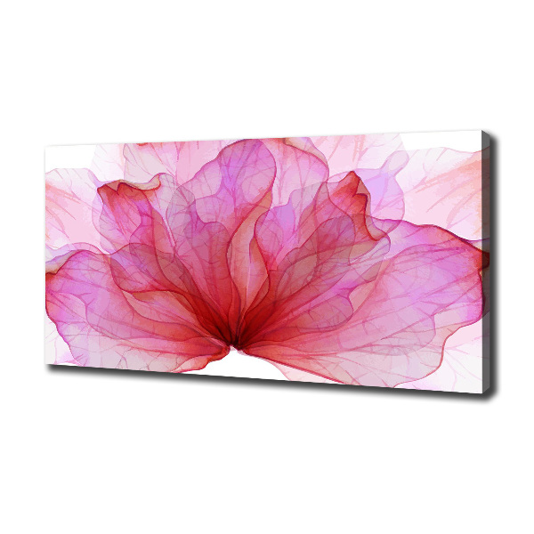 Quadro stampa su tela Fiore rosa