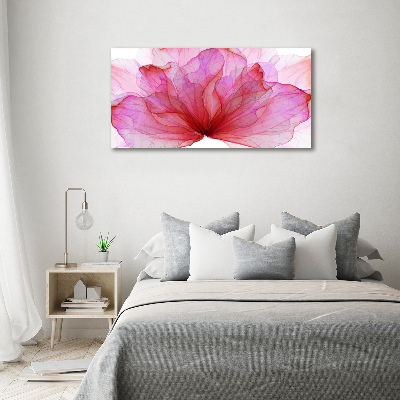Quadro stampa su tela Fiore rosa