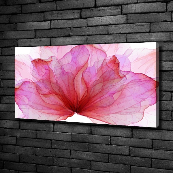 Quadro stampa su tela Fiore rosa