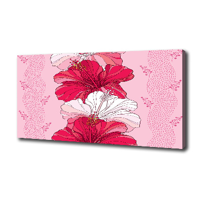 Foto quadro su tela Fiori hawaiani