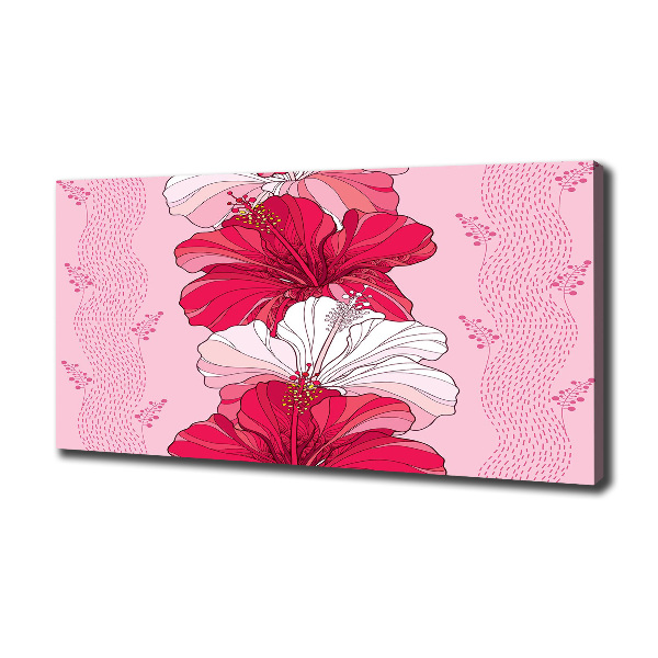Foto quadro su tela Fiori hawaiani