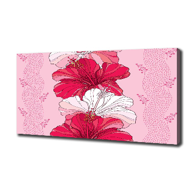 Foto quadro su tela Fiori hawaiani
