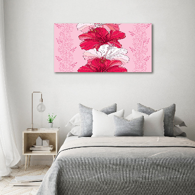 Foto quadro su tela Fiori hawaiani