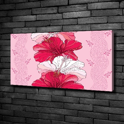 Foto quadro su tela Fiori hawaiani