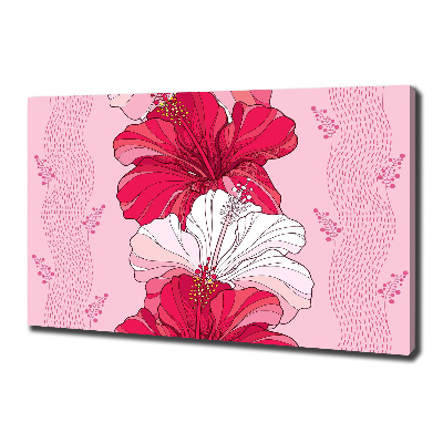 Foto quadro su tela Fiori hawaiani