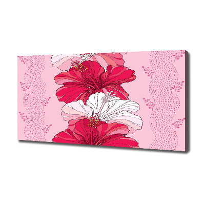 Foto quadro su tela Fiori hawaiani
