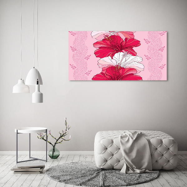 Foto quadro su tela Fiori hawaiani