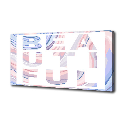 Quadro stampa su tela Bellissimo