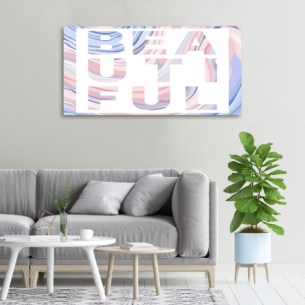 Quadro stampa su tela Bellissimo