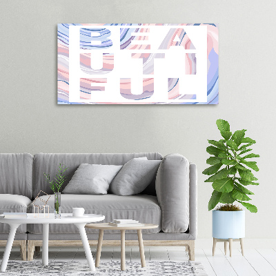 Quadro stampa su tela Bellissimo