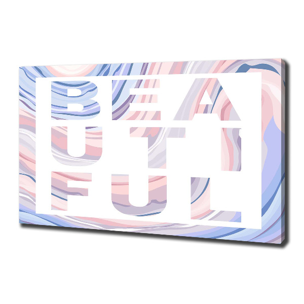 Quadro stampa su tela Bellissimo