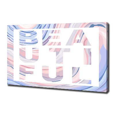 Quadro stampa su tela Bellissimo