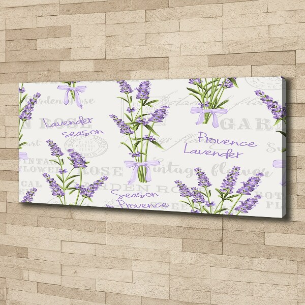 Foto quadro su tela Lavanda