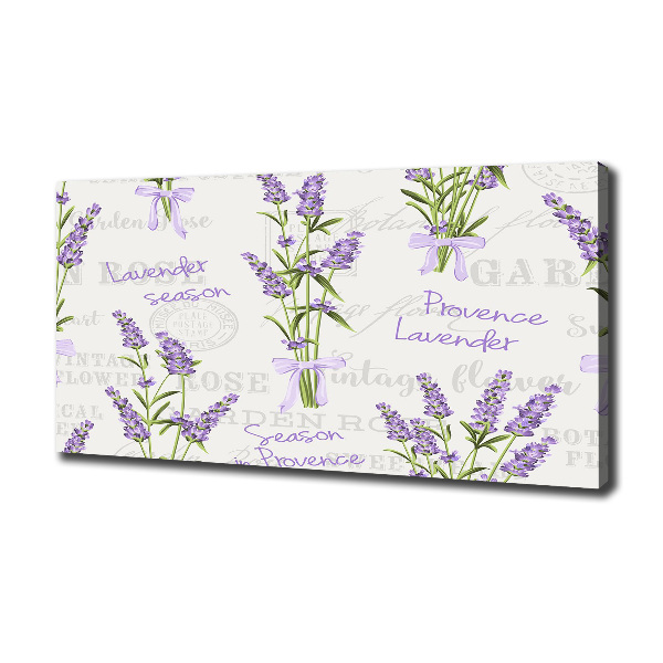 Foto quadro su tela Lavanda