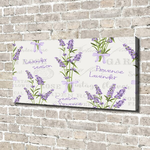 Foto quadro su tela Lavanda