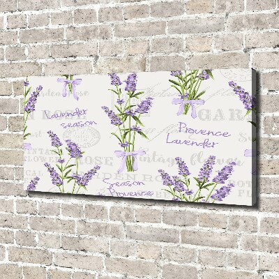 Foto quadro su tela Lavanda