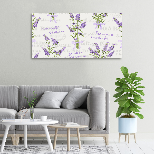 Foto quadro su tela Lavanda