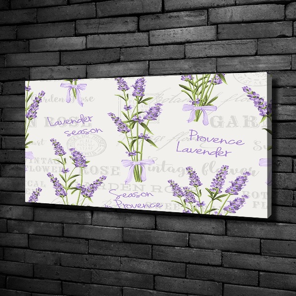 Foto quadro su tela Lavanda