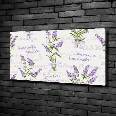Foto quadro su tela Lavanda