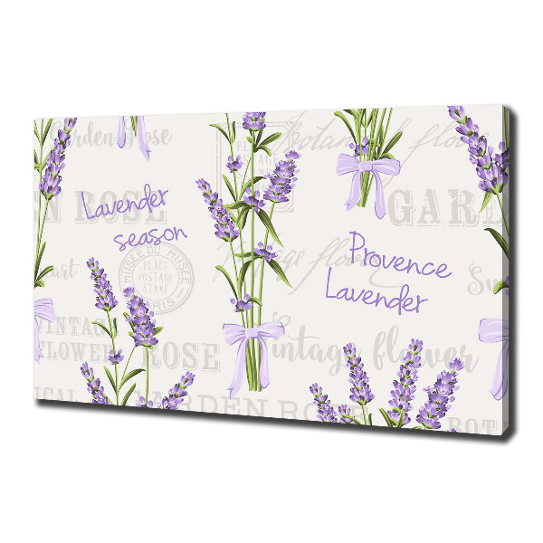 Foto quadro su tela Lavanda