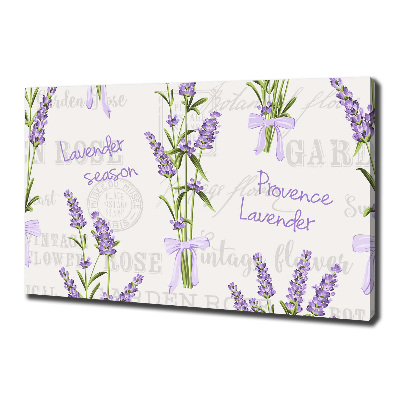 Foto quadro su tela Lavanda