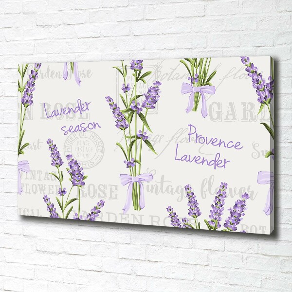 Foto quadro su tela Lavanda