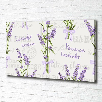 Foto quadro su tela Lavanda