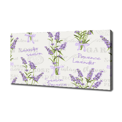 Foto quadro su tela Lavanda