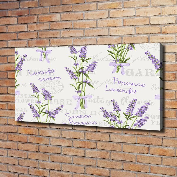 Foto quadro su tela Lavanda