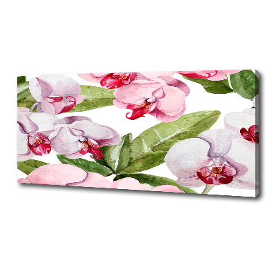 Quadro su tela Orchidee rosa