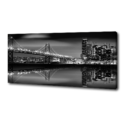 Foto quadro su tela San Francisco di notte