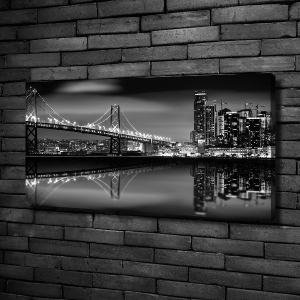 Foto quadro su tela San Francisco di notte
