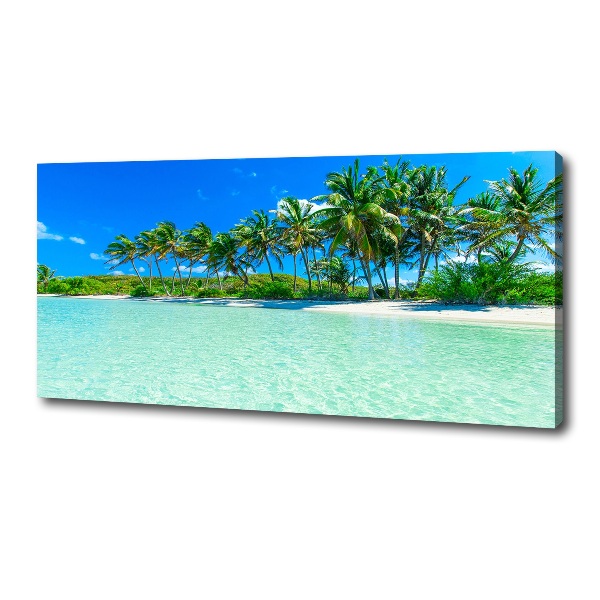 Foto quadro su tela Spiaggia tropicale