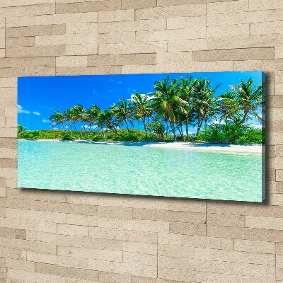 Foto quadro su tela Spiaggia tropicale