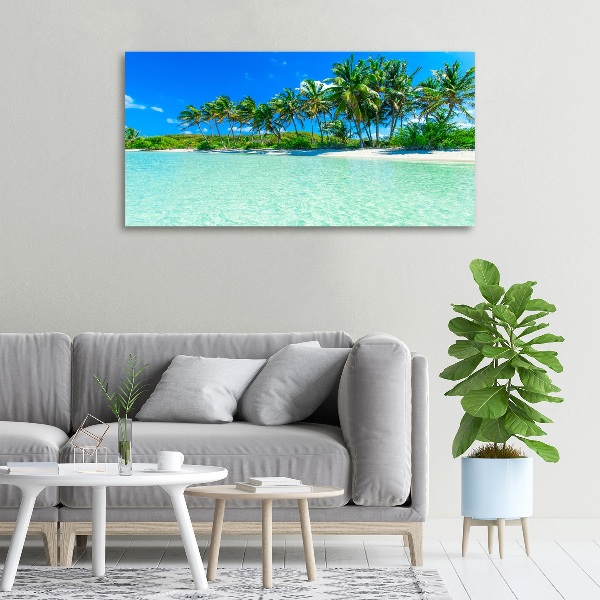 Foto quadro su tela Spiaggia tropicale