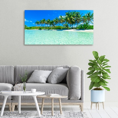 Foto quadro su tela Spiaggia tropicale