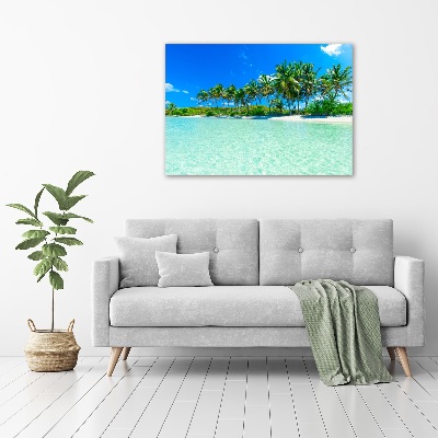 Foto quadro su tela Spiaggia tropicale