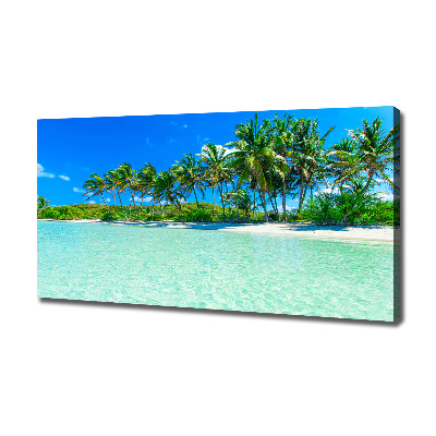 Foto quadro su tela Spiaggia tropicale