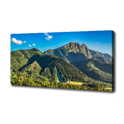 Foto quadro su tela Panorama dei Monti Tatra