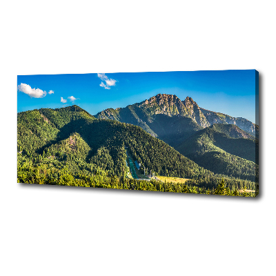 Foto quadro su tela Panorama dei Monti Tatra