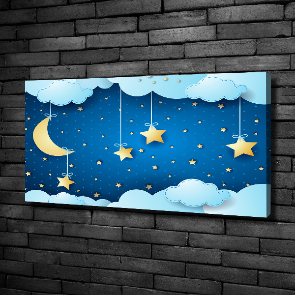 Foto quadro su tela Il cielo di notte