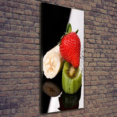 Quadro foto su tela verticale Frutta