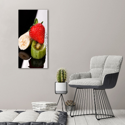 Quadro foto su tela verticale Frutta