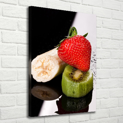 Quadro foto su tela verticale Frutta