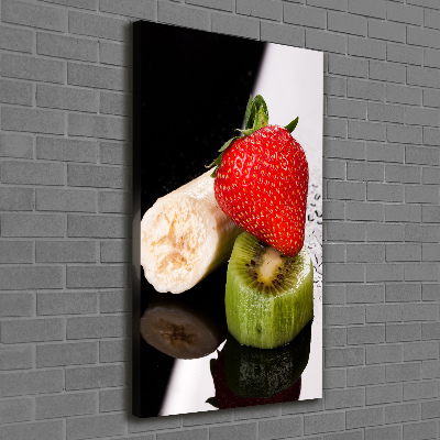 Quadro foto su tela verticale Frutta