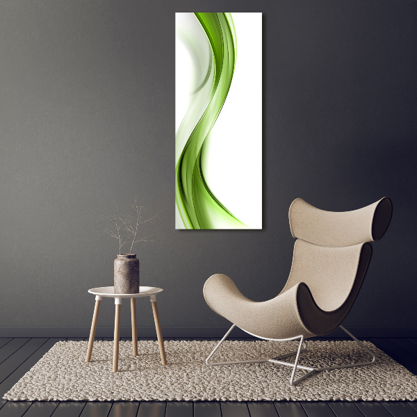 Quadro su tela canvas verticale Onda astratta